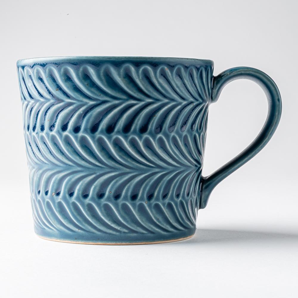 波佐見焼 翔芳窯 ローズマリー マグカップ(デニム) 波佐見焼 翔芳窯 波佐見焼