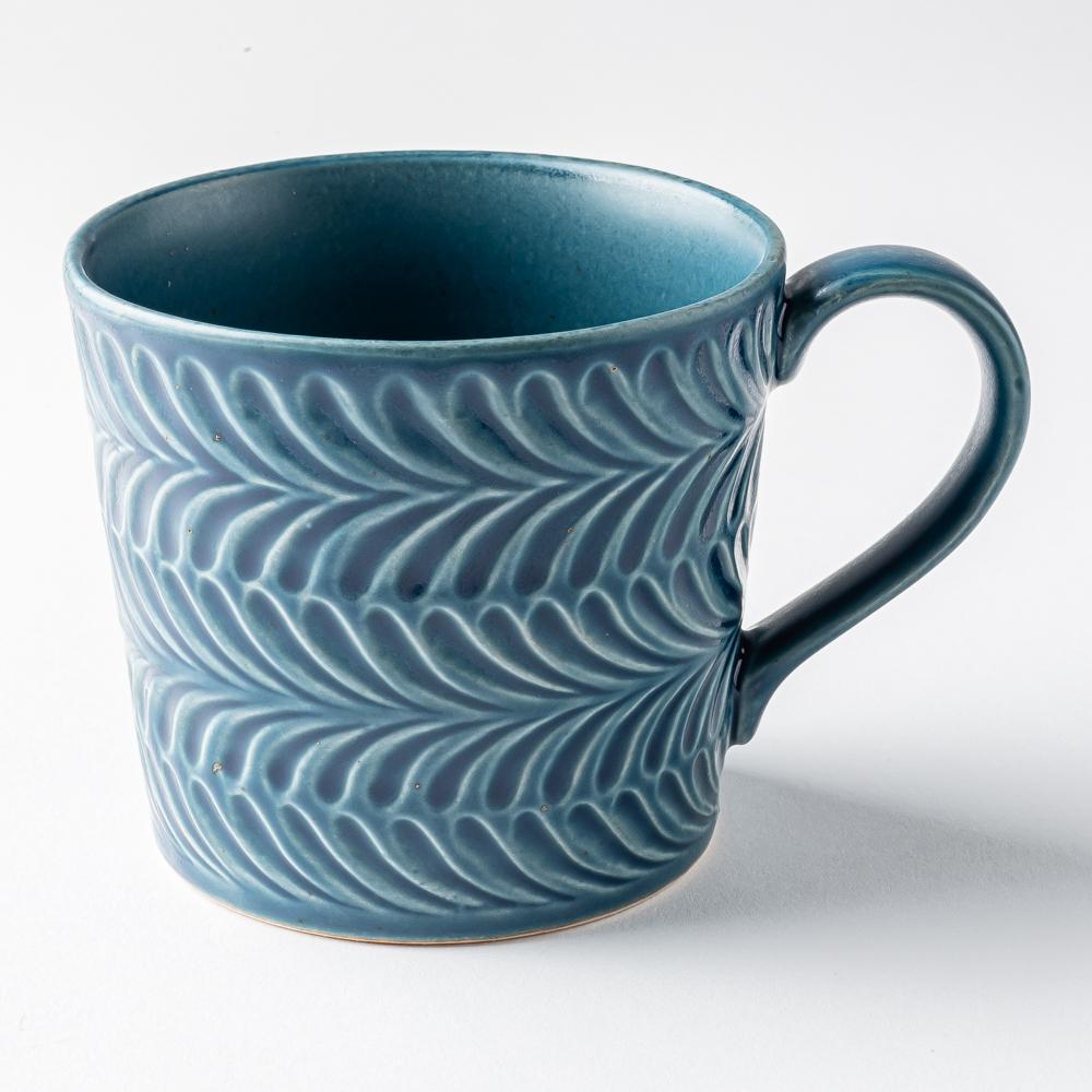 波佐見焼 翔芳窯 ローズマリー マグカップ(デニム) 波佐見焼 翔芳窯 波佐見焼
