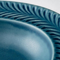 波佐見焼 翔芳窯 ローズマリー リムオーバル(デニム) 波佐見焼 翔芳窯 波佐見焼