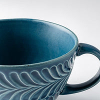 波佐見焼 翔芳窯 ローズマリー スープカップ(デニム) 波佐見焼 翔芳窯 波佐見焼