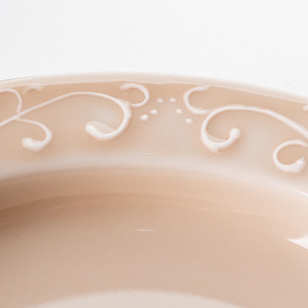 波佐見焼 永泉 いっちんハートフル 4寸皿(マーメイドピンク) 波佐見焼 永泉 波佐見焼