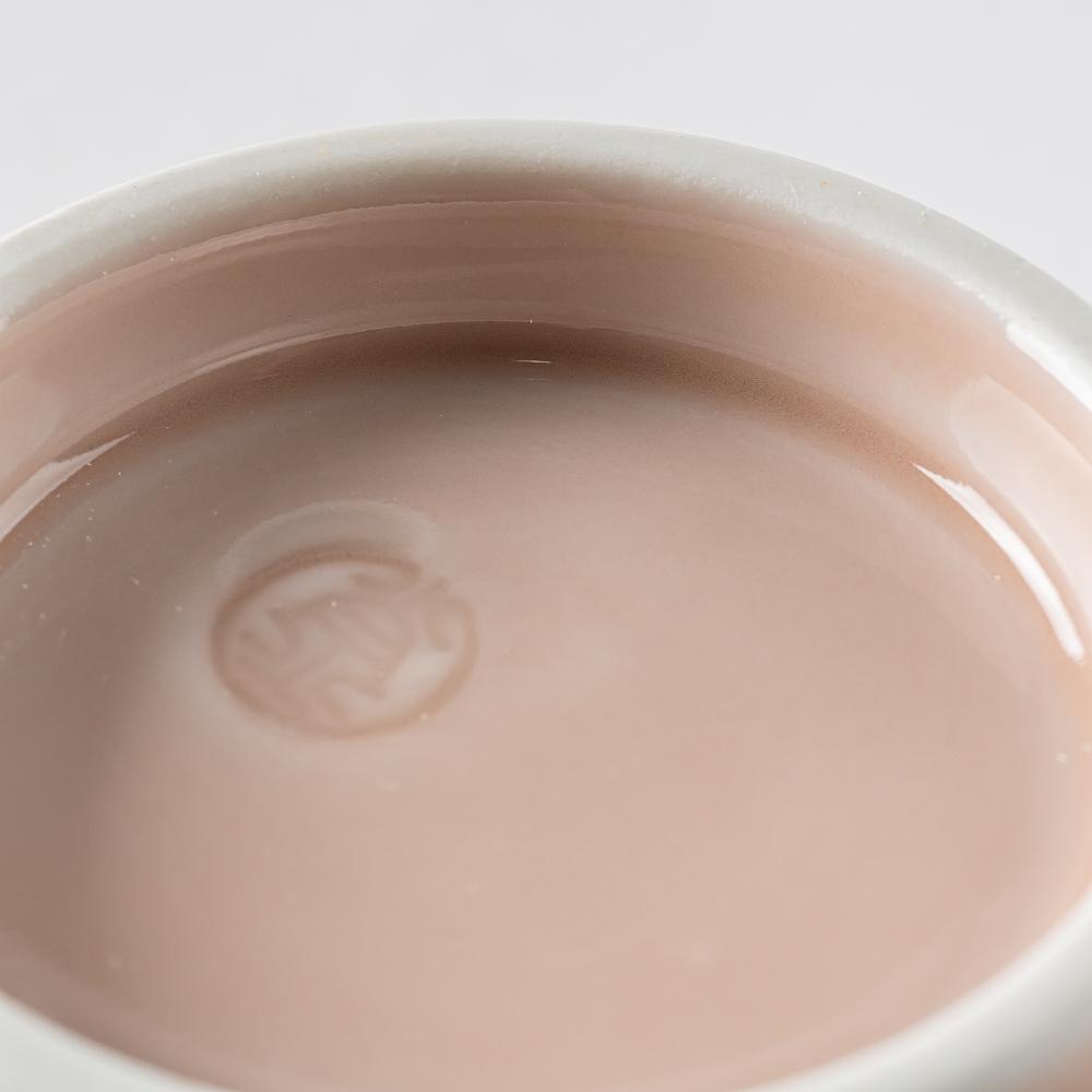 波佐見焼 永泉 ナチュラル四ツ菊 小鉢(マーメイドピンク) 波佐見焼 永泉 波佐見焼