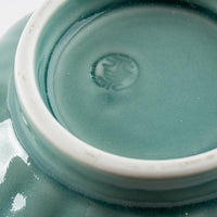 波佐見焼 永泉 ナチュラル四ツ菊 小鉢(ターコイズ) 波佐見焼 永泉 波佐見焼