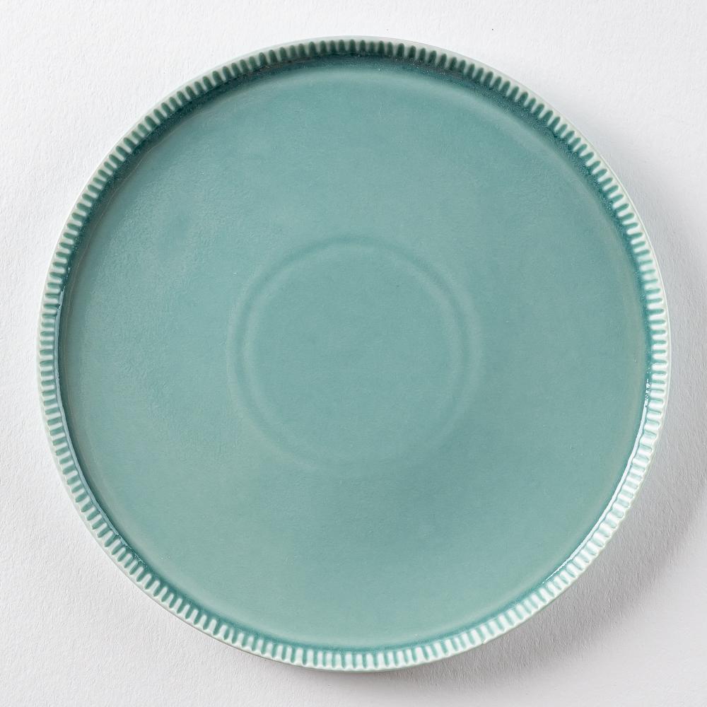 波佐見焼 永泉 十草 15cmプレート(ターコイズ) 波佐見焼 永泉 波佐見焼