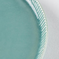 波佐見焼 永泉 十草 15cmプレート(ターコイズ) 波佐見焼 永泉 波佐見焼