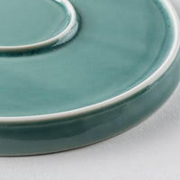 波佐見焼 永泉 十草 15cmプレート(ターコイズ) 波佐見焼 永泉 波佐見焼