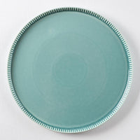 波佐見焼 永泉 十草 20cmプレート(ターコイズ) 波佐見焼 永泉 波佐見焼
