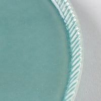 波佐見焼 永泉 十草 20cmプレート(ターコイズ) 波佐見焼 永泉 波佐見焼