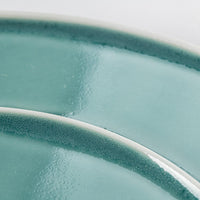 波佐見焼 永泉 十草 20cmプレート(ターコイズ) 波佐見焼 永泉 波佐見焼