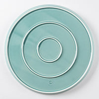 波佐見焼 永泉 十草 24cmプレート(ターコイズ) 波佐見焼 永泉 波佐見焼