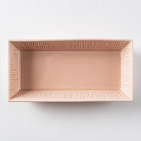 波佐見焼 永泉 十草(角)プレート ディープ(マーメイドピンク) 波佐見焼 永泉 波佐見焼