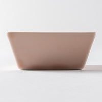 波佐見焼 永泉 十草(角)プレート ミニディープ(マーメイドピンク) 波佐見焼 永泉 波佐見焼