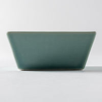 波佐見焼 永泉 十草(角)プレート ミニディープ(ターコイズ) 波佐見焼 永泉 波佐見焼