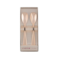COPPER the cutlery 銅製スプーン2本セット(ピンクゴールドミラー) COPPER the cutlery 金工もの