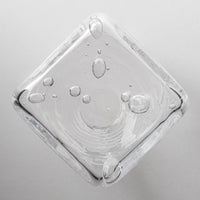 ガラス工房玄々舎 水あわ角片口 ガラス工房玄々舎 ガラスもの