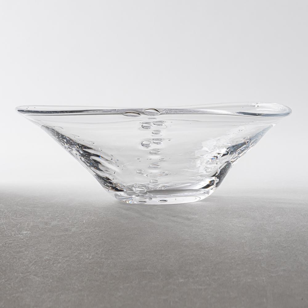 ガラス工房玄々舎 水あわ三角鉢(小) (コピー) ガラス工房玄々舎 ガラスもの