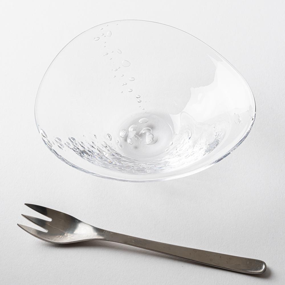 ガラス工房玄々舎 水あわ三角鉢(小) (コピー) ガラス工房玄々舎 ガラスもの