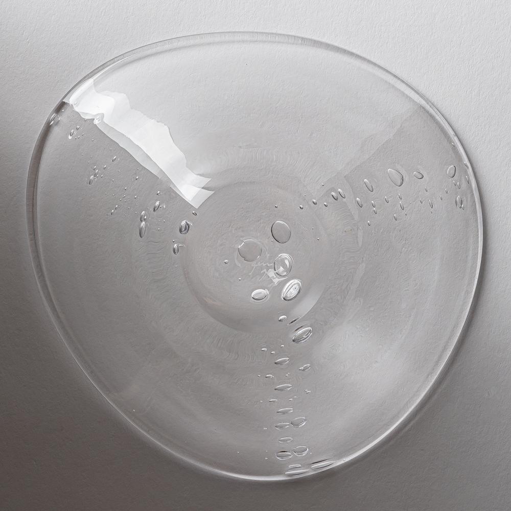 ガラス工房玄々舎 水あわ三角鉢(小) (コピー) ガラス工房玄々舎 ガラスもの