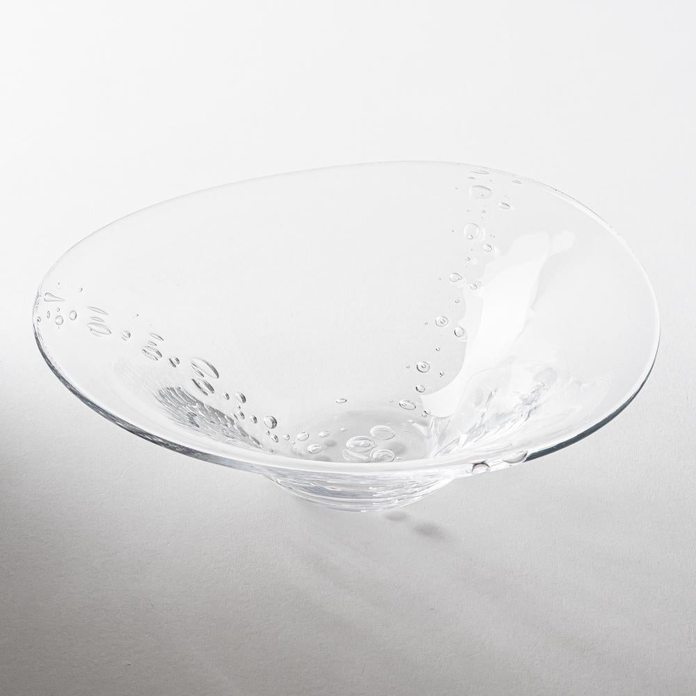 ガラス工房玄々舎 水あわ三角鉢(小) (コピー) ガラス工房玄々舎 ガラスもの