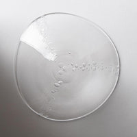 ガラス工房玄々舎 水あわ三角鉢(中) ガラス工房玄々舎 ガラスもの