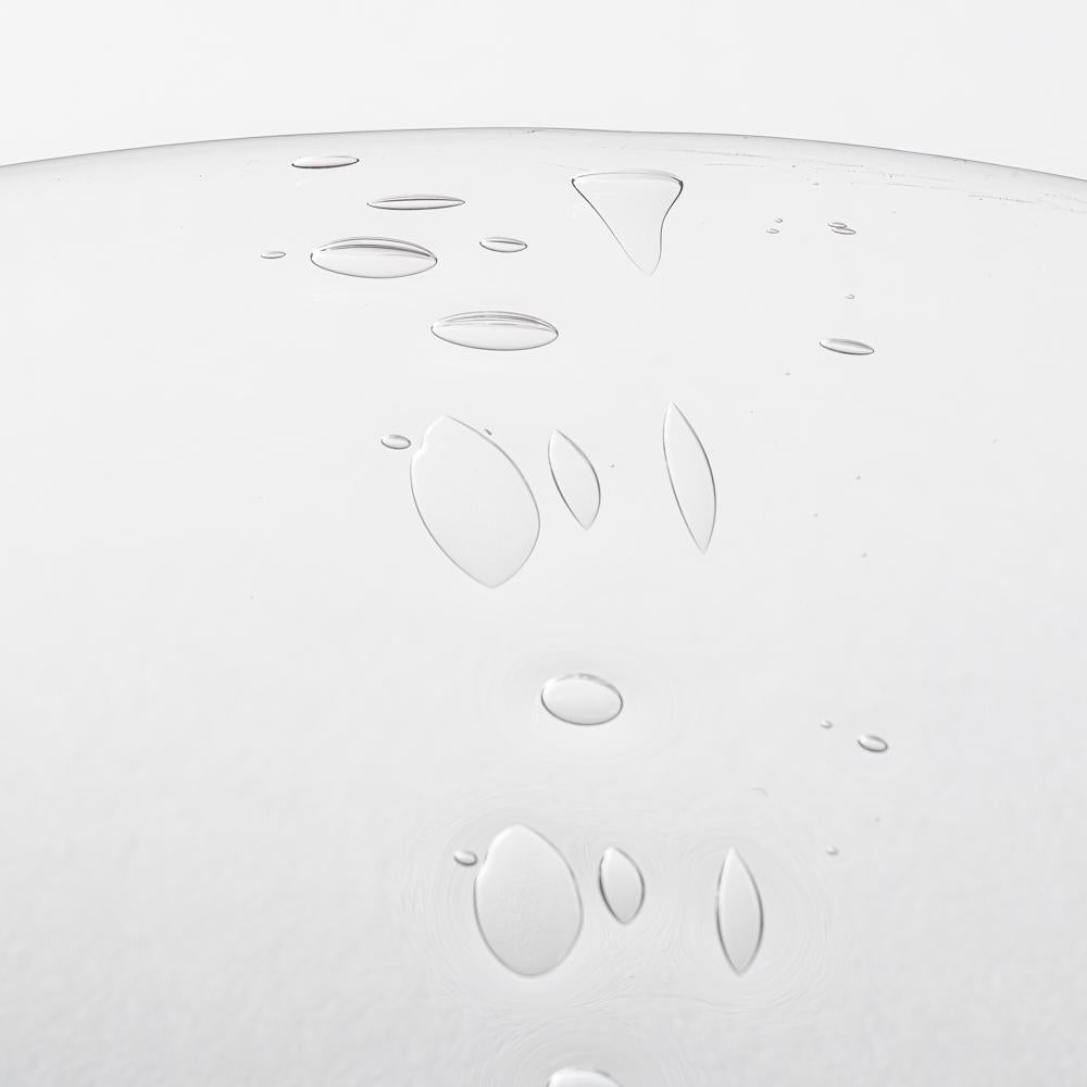 ガラス工房玄々舎 水あわ三角鉢(中) ガラス工房玄々舎 ガラスもの