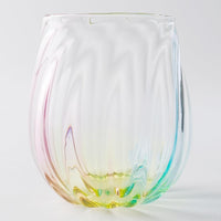 ガラス作家 竹田舞由子 グラス「にじ光」 ガラス作家 竹田舞由子 ガラスもの