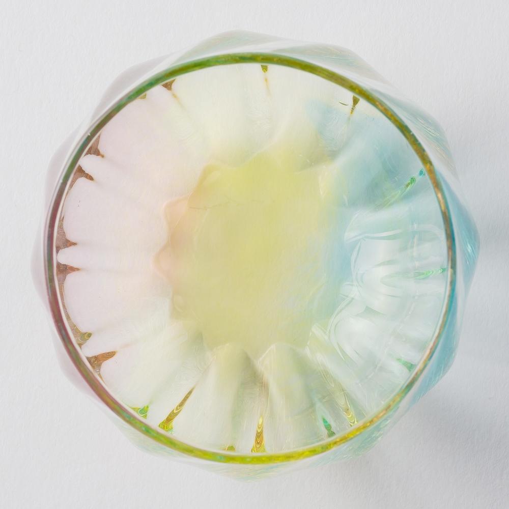 ガラス作家 竹田舞由子 グラス「にじ光」 ガラス作家 竹田舞由子 ガラスもの