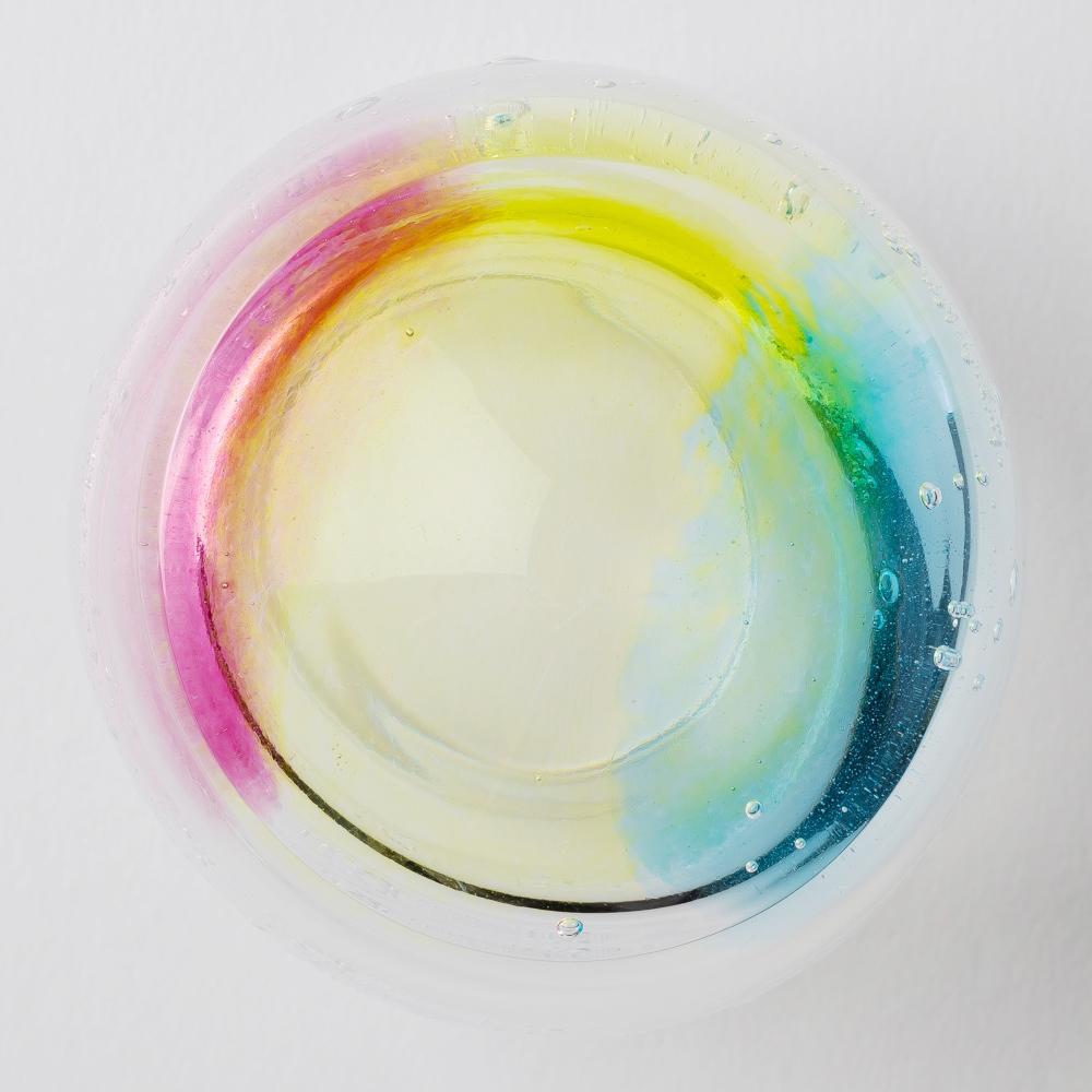 ガラス作家 竹田舞由子 ロックグラス「にじとほし」 ガラス作家 竹田舞由子 ガラスもの