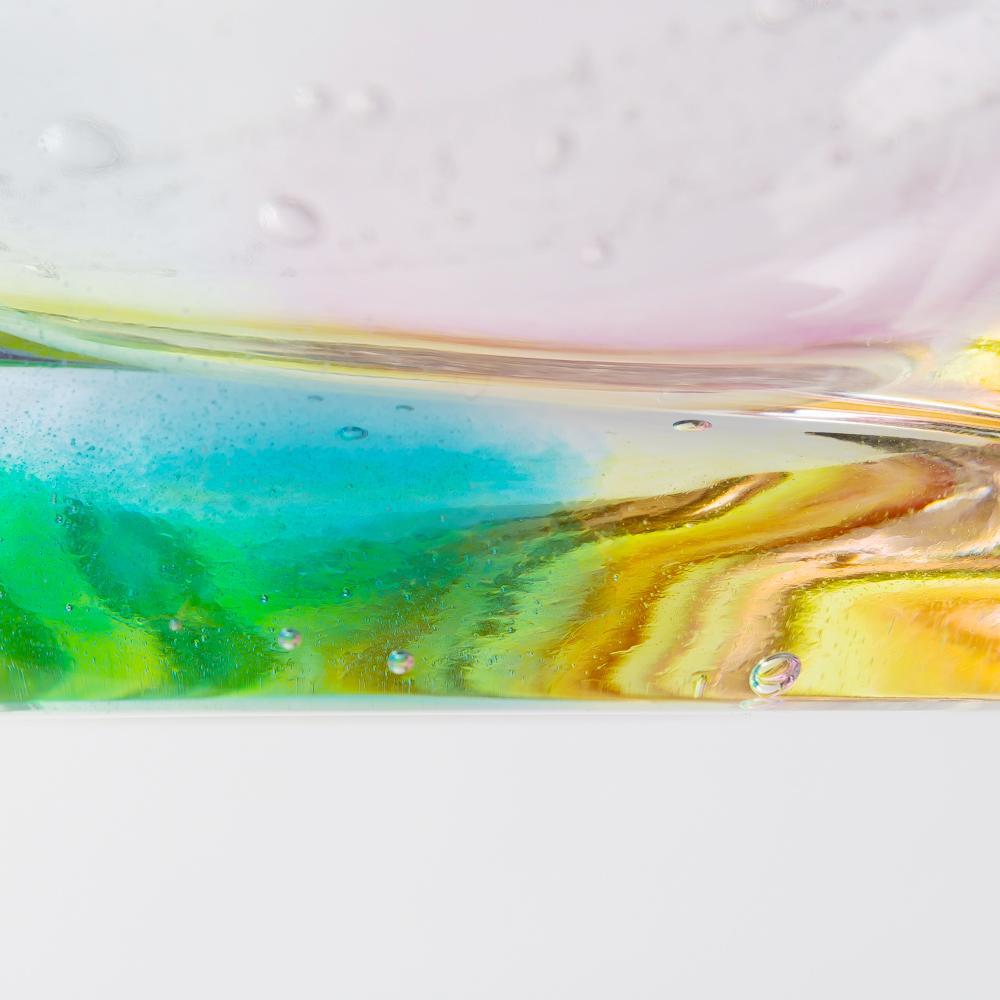 ガラス作家 竹田舞由子 ロックグラス「にじとほし」 ガラス作家 竹田舞由子 ガラスもの