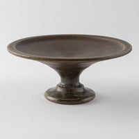 古谷製陶所 サビ釉 コンポート皿(13cm) 信楽焼 古谷製陶所 信楽焼