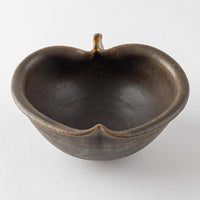 古谷製陶所 サビ釉 りんご鉢 小 信楽焼 古谷製陶所 信楽焼