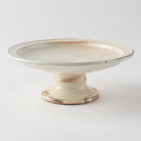 古谷製陶所 鉄散 コンポート皿(13cm) 信楽焼 古谷製陶所 信楽焼