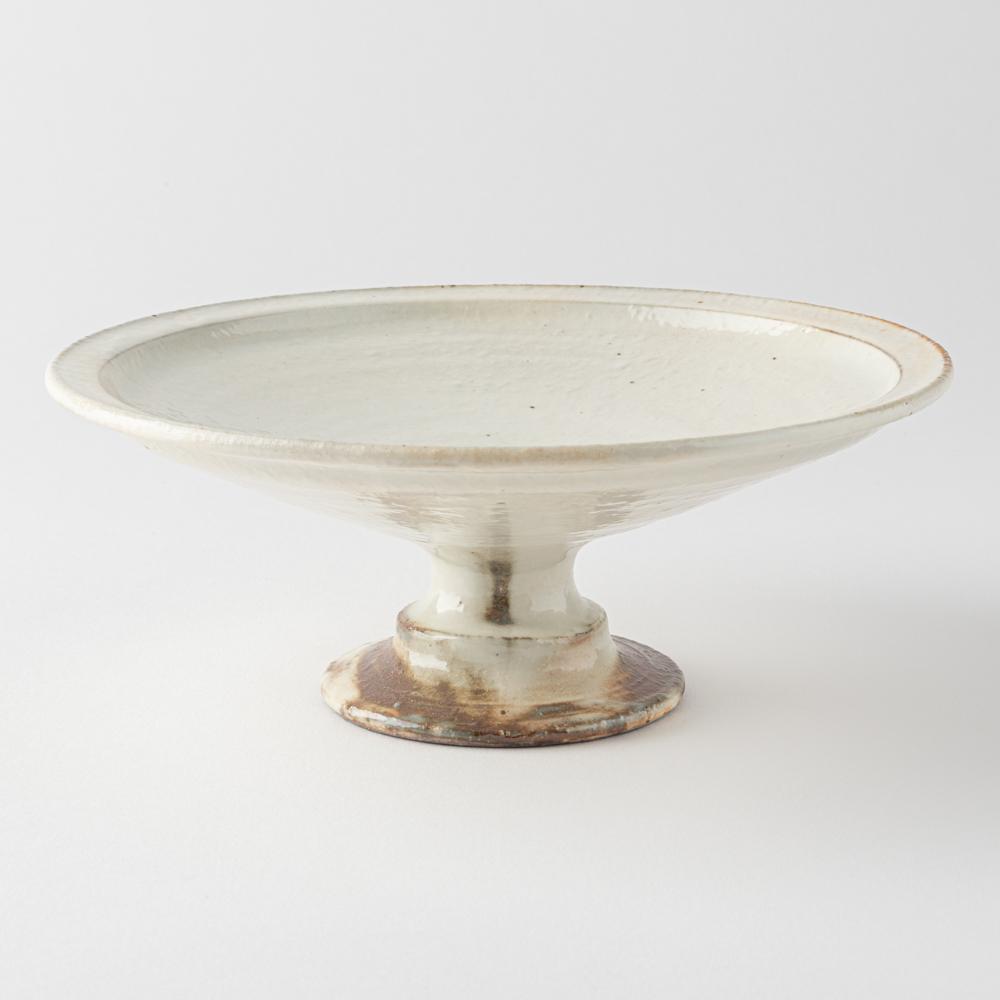 古谷製陶所 鉄散 コンポート皿(18cm) 信楽焼 古谷製陶所 信楽焼