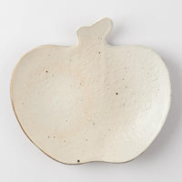 古谷製陶所 鉄散 りんご皿 大 信楽焼 古谷製陶所 信楽焼