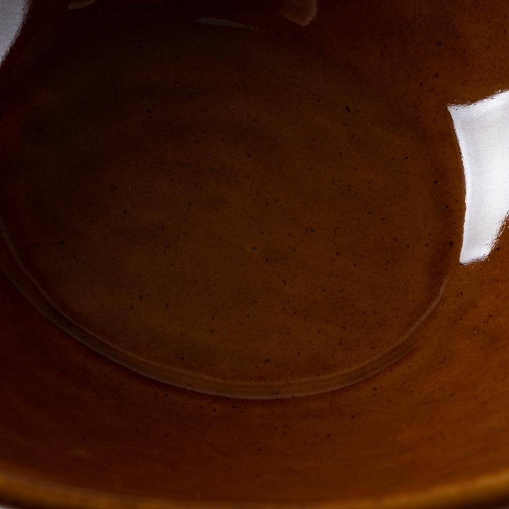 光泉窯 変形ボウル 小鉢(アメ) 萬古焼 光泉窯 萬古焼