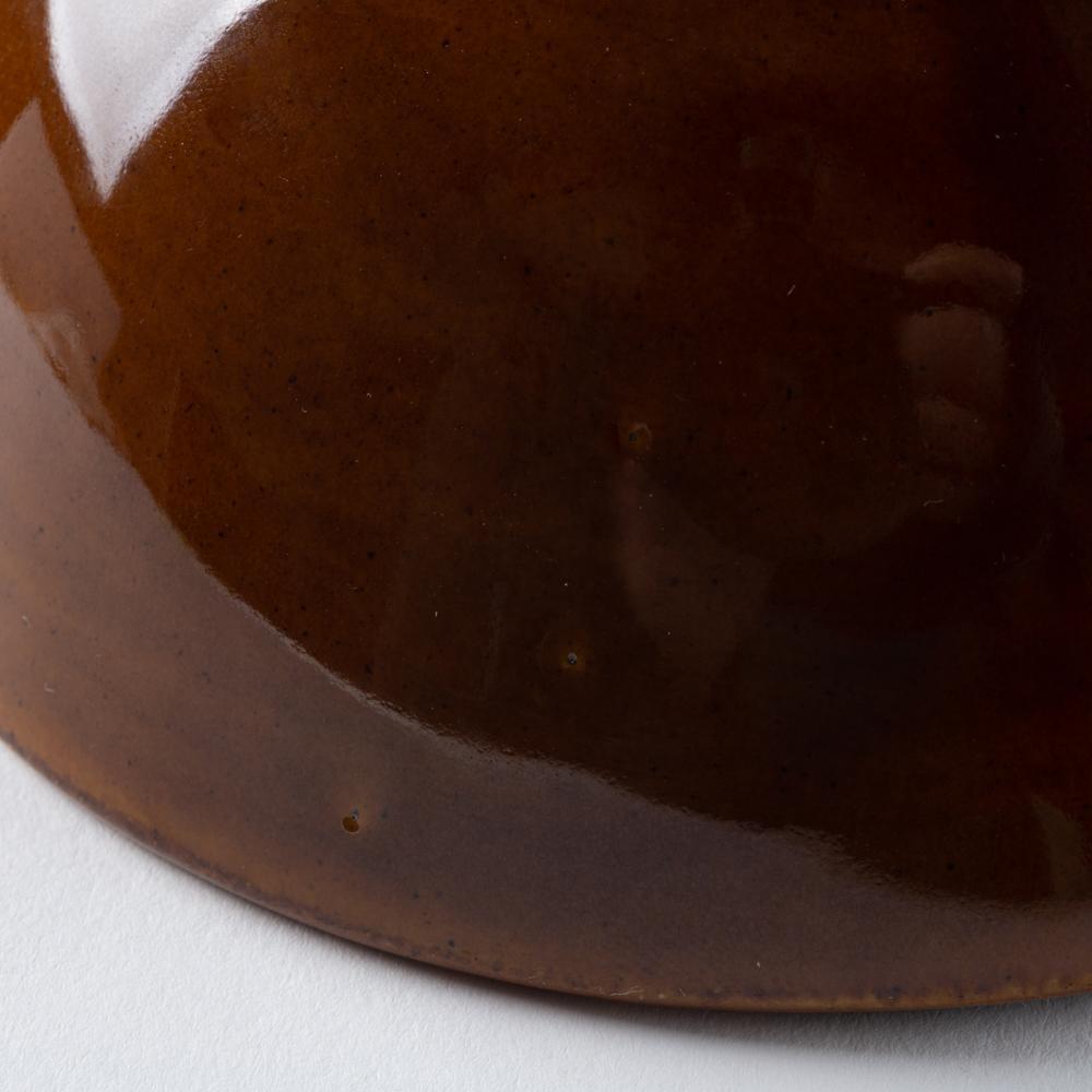 光泉窯 変形ボウル 小鉢(アメ) 萬古焼 光泉窯 萬古焼