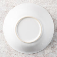 光泉窯 マーガレット柄 レリーフ ボウル 小鉢 (白マット) 萬古焼 光泉窯 萬古焼