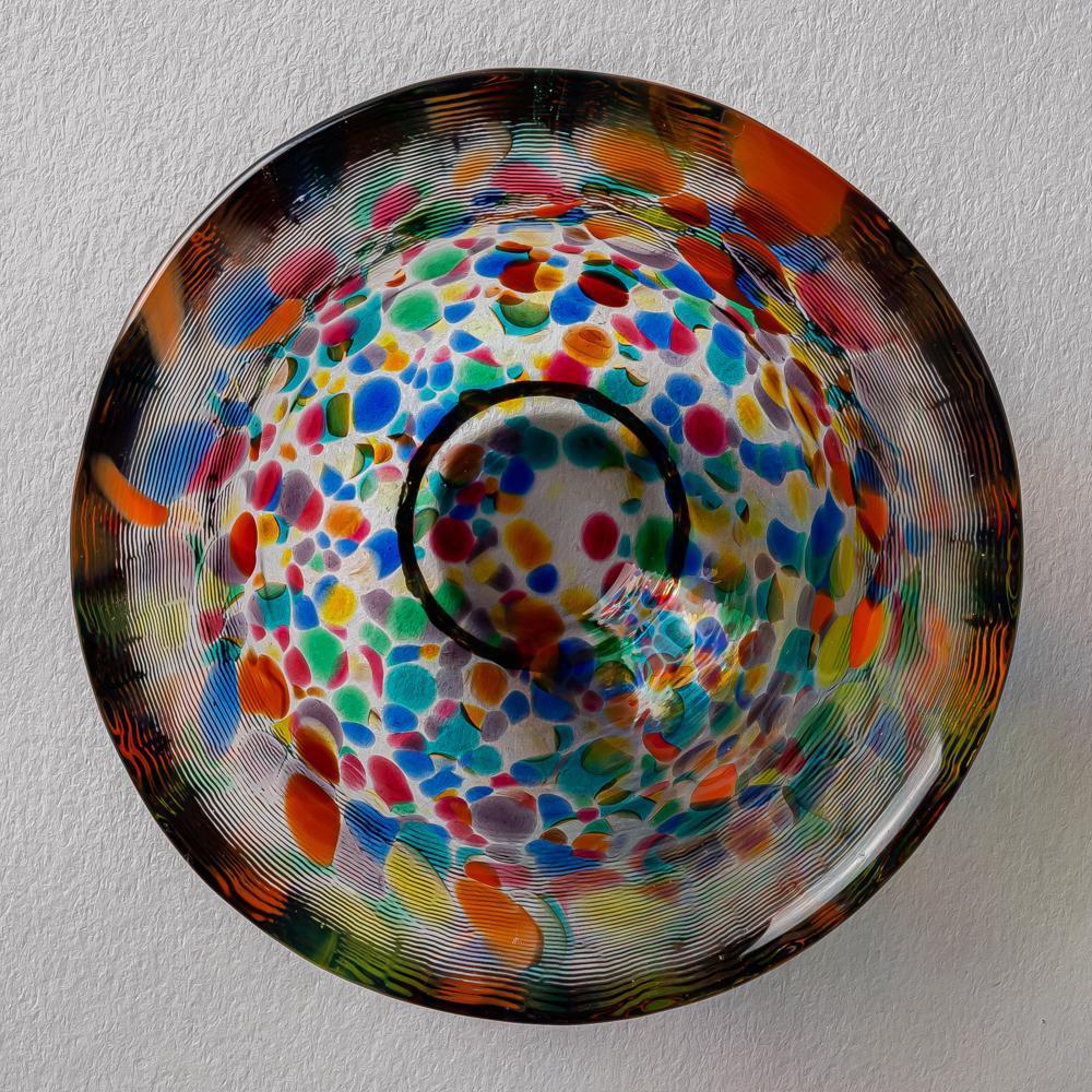 津軽びいどろ 盃 ねぶた流し 津軽びいどろ ガラスもの