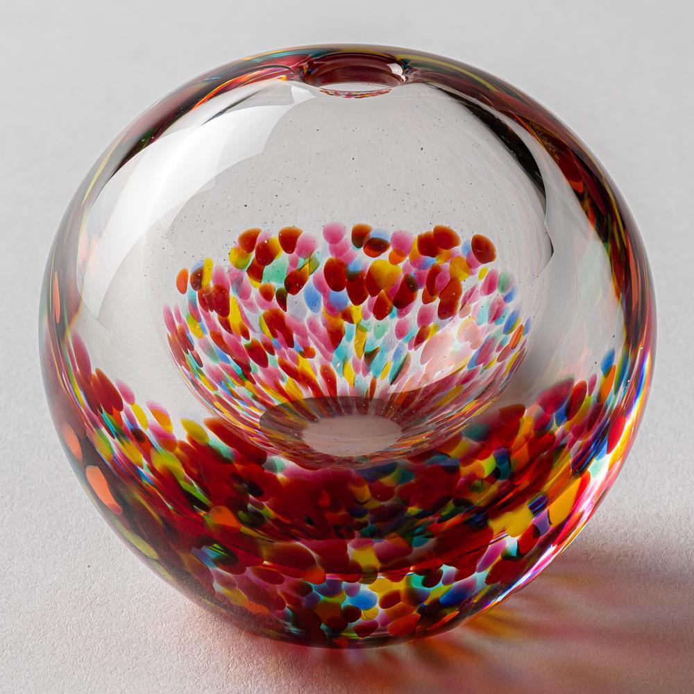 津軽びいどろHANABI はなび一輪挿し 津軽びいどろ ガラスもの