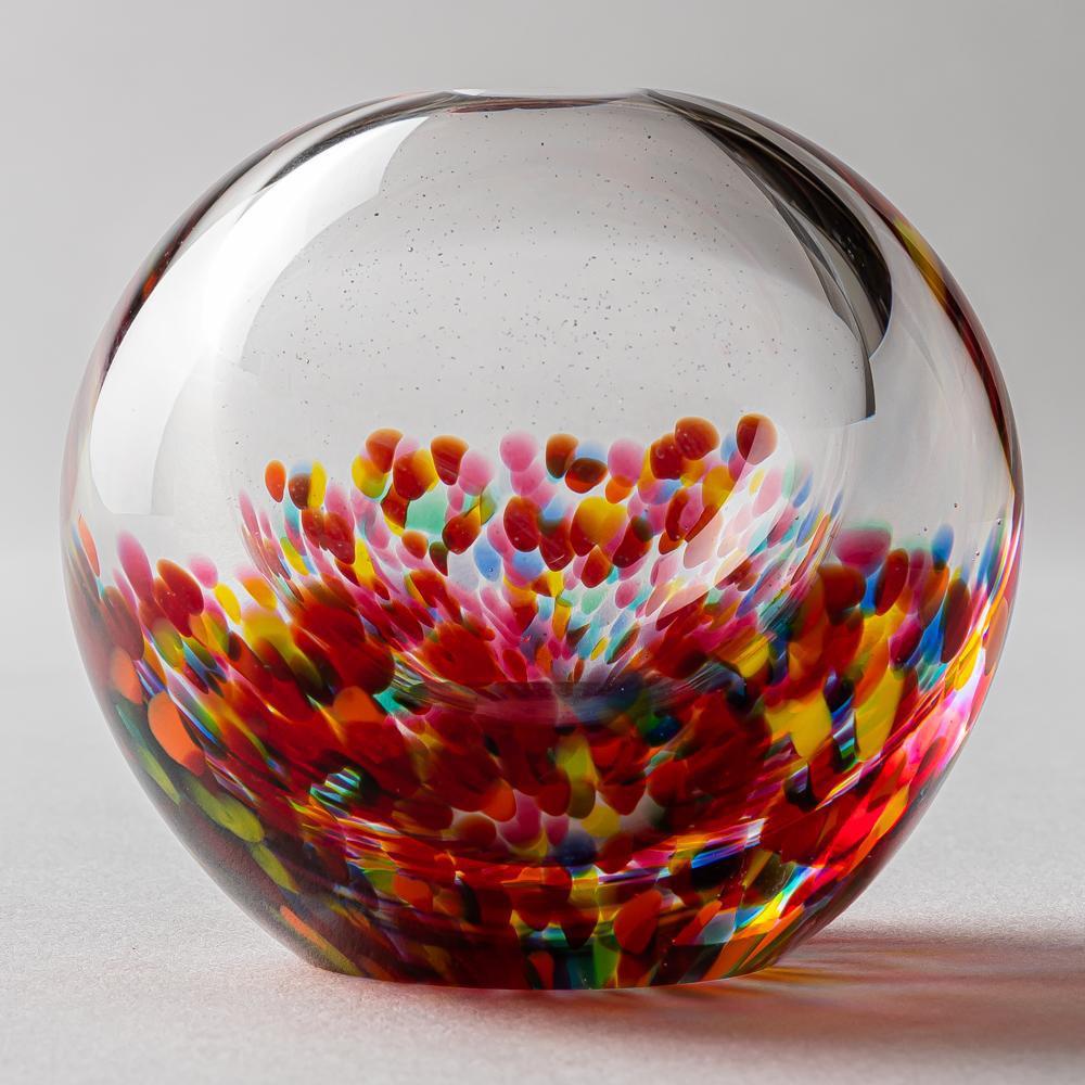 津軽びいどろHANABI はなび一輪挿し 津軽びいどろ ガラスもの