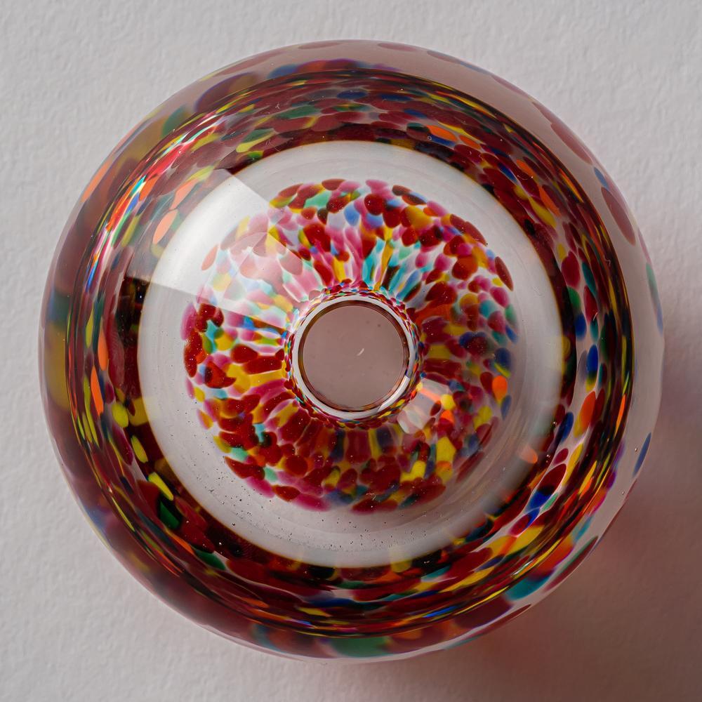 津軽びいどろHANABI はなび一輪挿し 津軽びいどろ ガラスもの