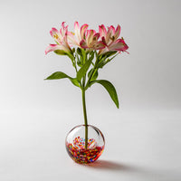 津軽びいどろHANABI はなび一輪挿し 津軽びいどろ ガラスもの