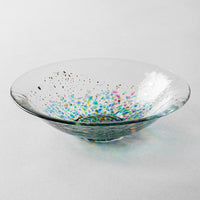 津軽びいどろMATSURI まつり金彩浅鉢 津軽びいどろ ガラスもの