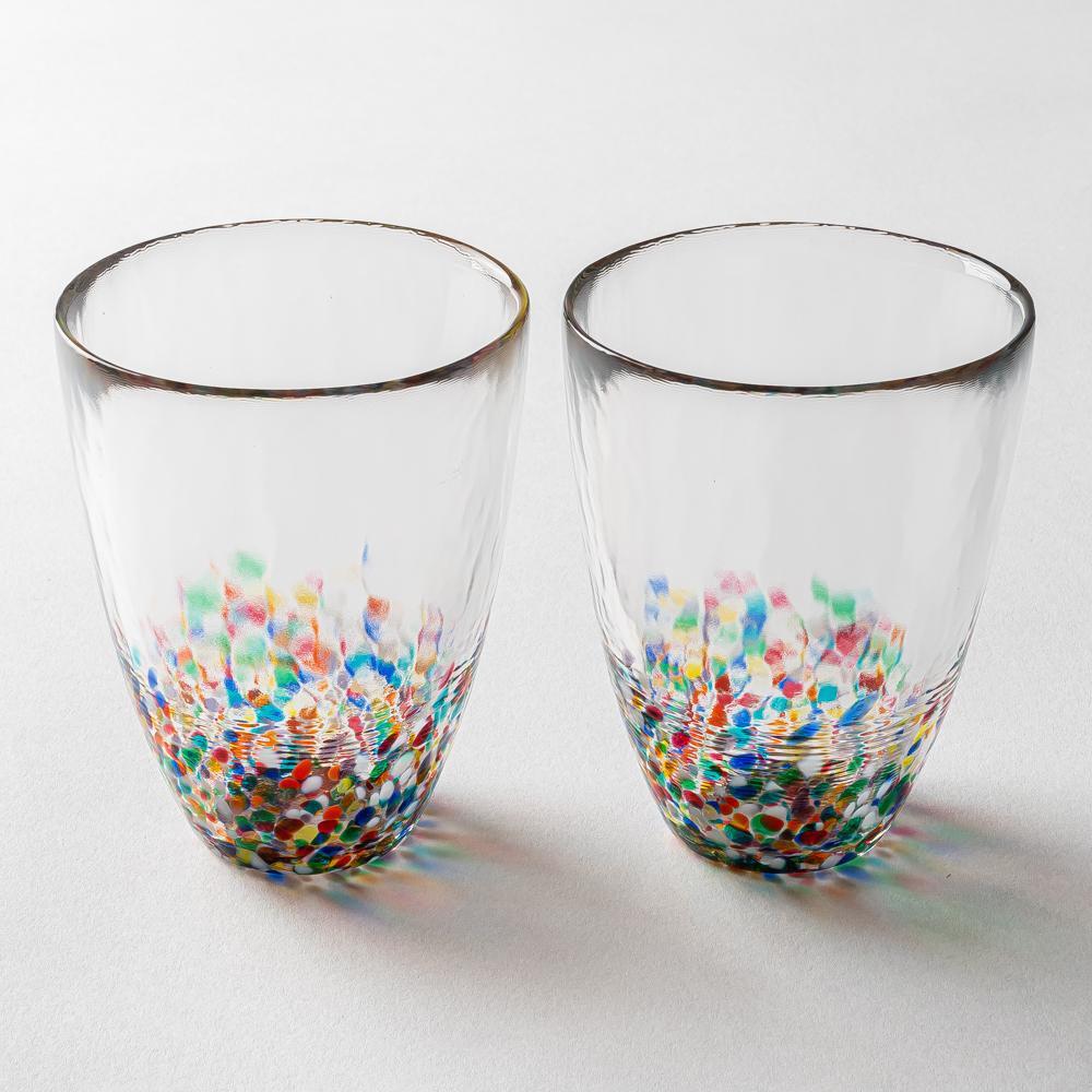 津軽びいどろNEBUTA ねぶたタンブラーペア 津軽びいどろ ガラスもの