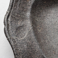 津軽金山焼 黒ひだすき オーバルディッシュ 津軽金山焼 津軽金山焼