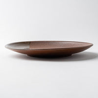 津軽金山焼 七寸皿【林檎の森・ハーフ】 津軽金山焼 津軽金山焼