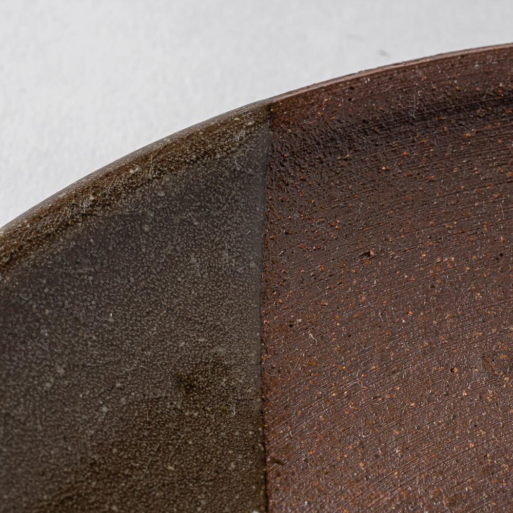 津軽金山焼 七寸皿【林檎の森・ハーフ】 津軽金山焼 津軽金山焼