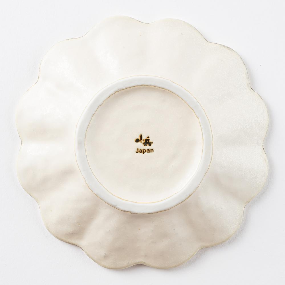カネコ小兵製陶所 リンカ 白練 15.5プレート 美濃焼 カネコ小兵製陶所 美濃焼