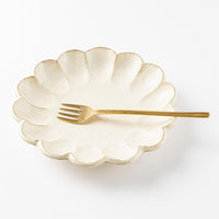 カネコ小兵製陶所 リンカ 白練 21プレート 美濃焼 カネコ小兵製陶所 美濃焼