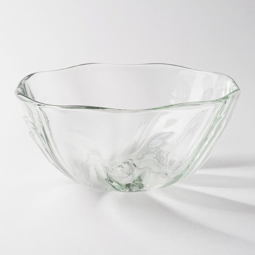 琉球ガラス工房 glass32 うず鉢(クリア) – 大人の焼き物